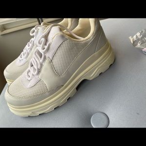 H&M chunky white sneakers